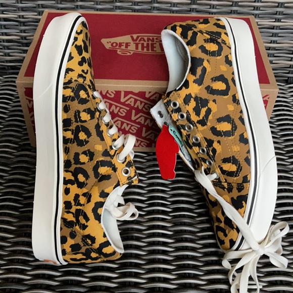 Vans Comfycush Old Sko Leopard MENS - Picture 12 of 16